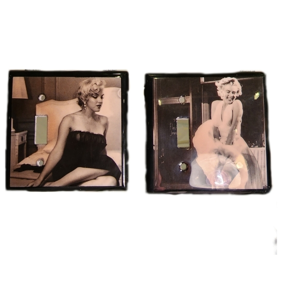 Marilyn Monroe Light Switch Covers (2) - Picture 5 of 12